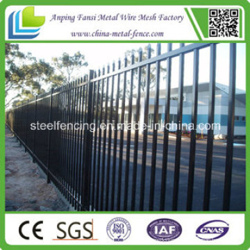 2016 Hot Sale2.1m X2.4m Spear Top Security Picket Steel Fence